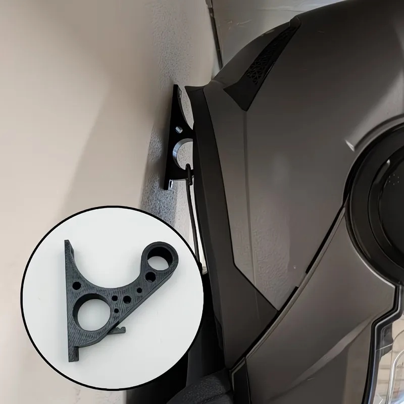 Motorcycle Helmets - 1pcs Plastic Motorcycle Helmet Wall Mount