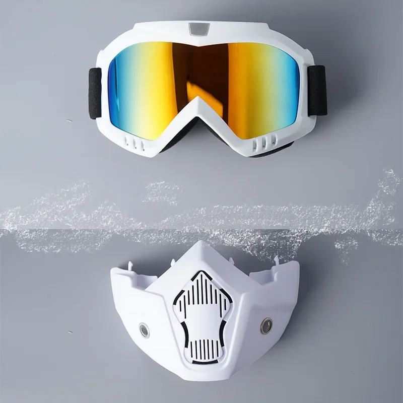Motorcycle Goggles Mask Detach - đánh giá và giá Motorcycle Helmets