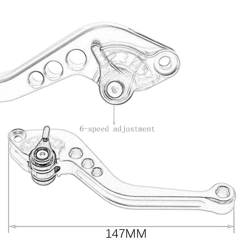 For Bajaj Pulsar 200 NS/200 RS - đánh giá và giá Cnc Aluminum Adjustable Brake Clutch Levers
